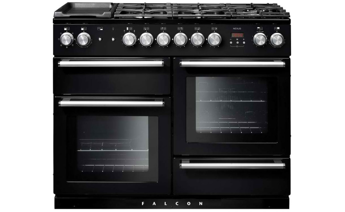 Falcon Nexus 110cm Dual Fuel Upright Cooker NEX110DFBLCH
