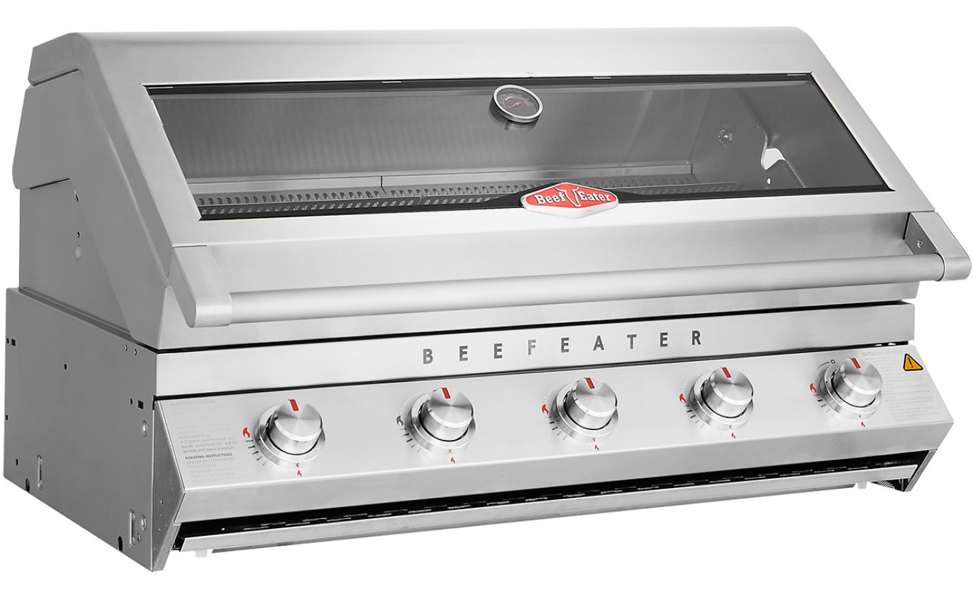 BeefEater 7000 Classic 5 Burner Built In LPG Gas BBQ BBG7650SA