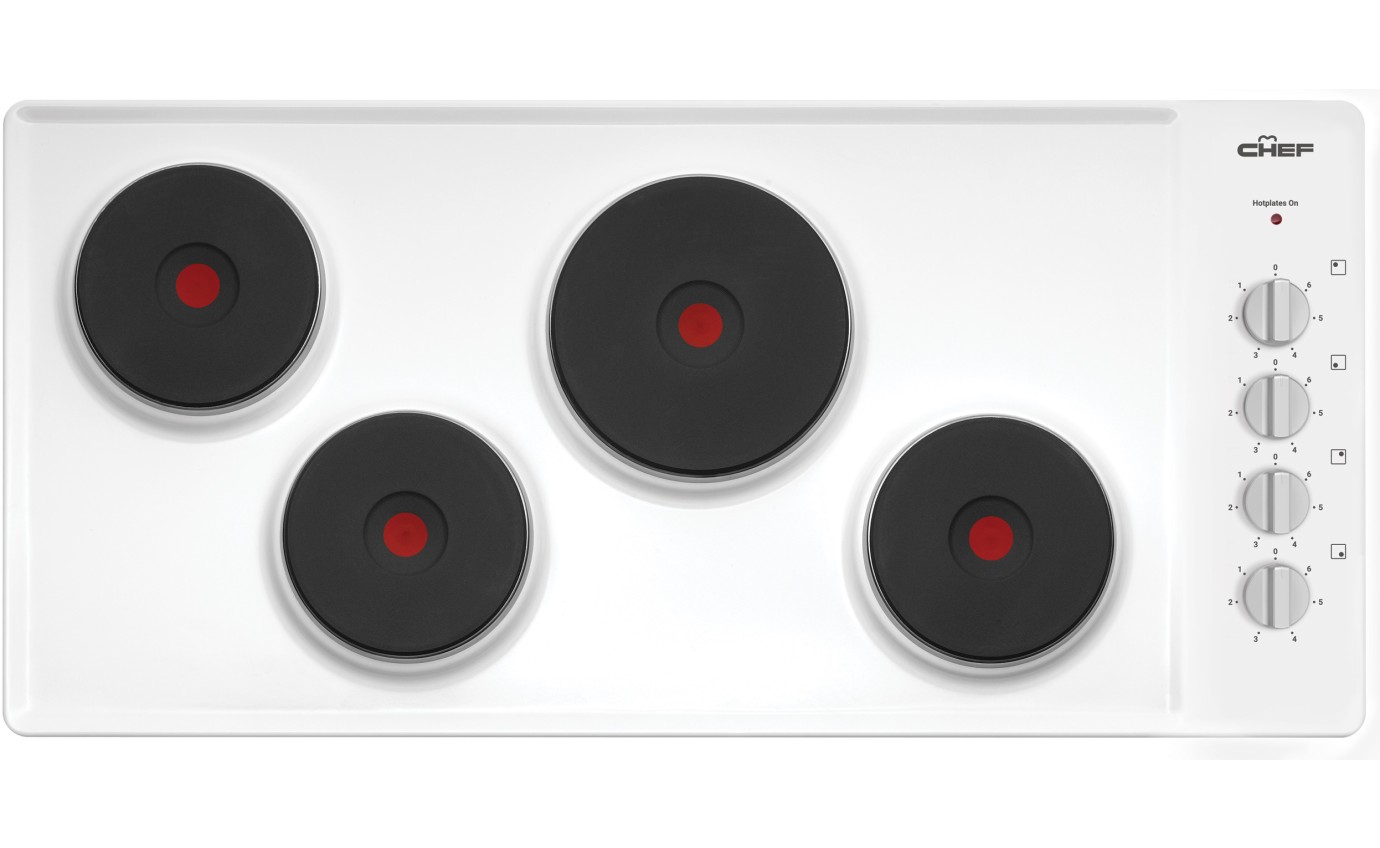 Chef 90cm Solid Element Cooktop CHS942WB