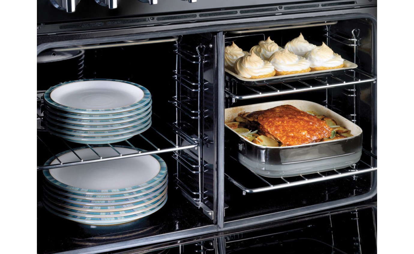 Falcon Professional FX + 90CM Stainless Steel & Chrome Dual Fuel Range Cooker PROP90FXDFSSCH