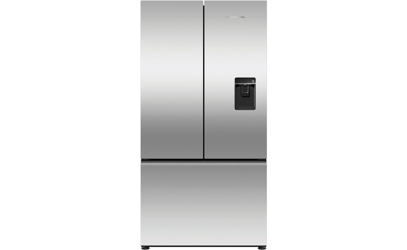 Fisher & Paykel 569L Series 7 French Door Refrigerator Freezer, Ice & Water RF610ANUX5