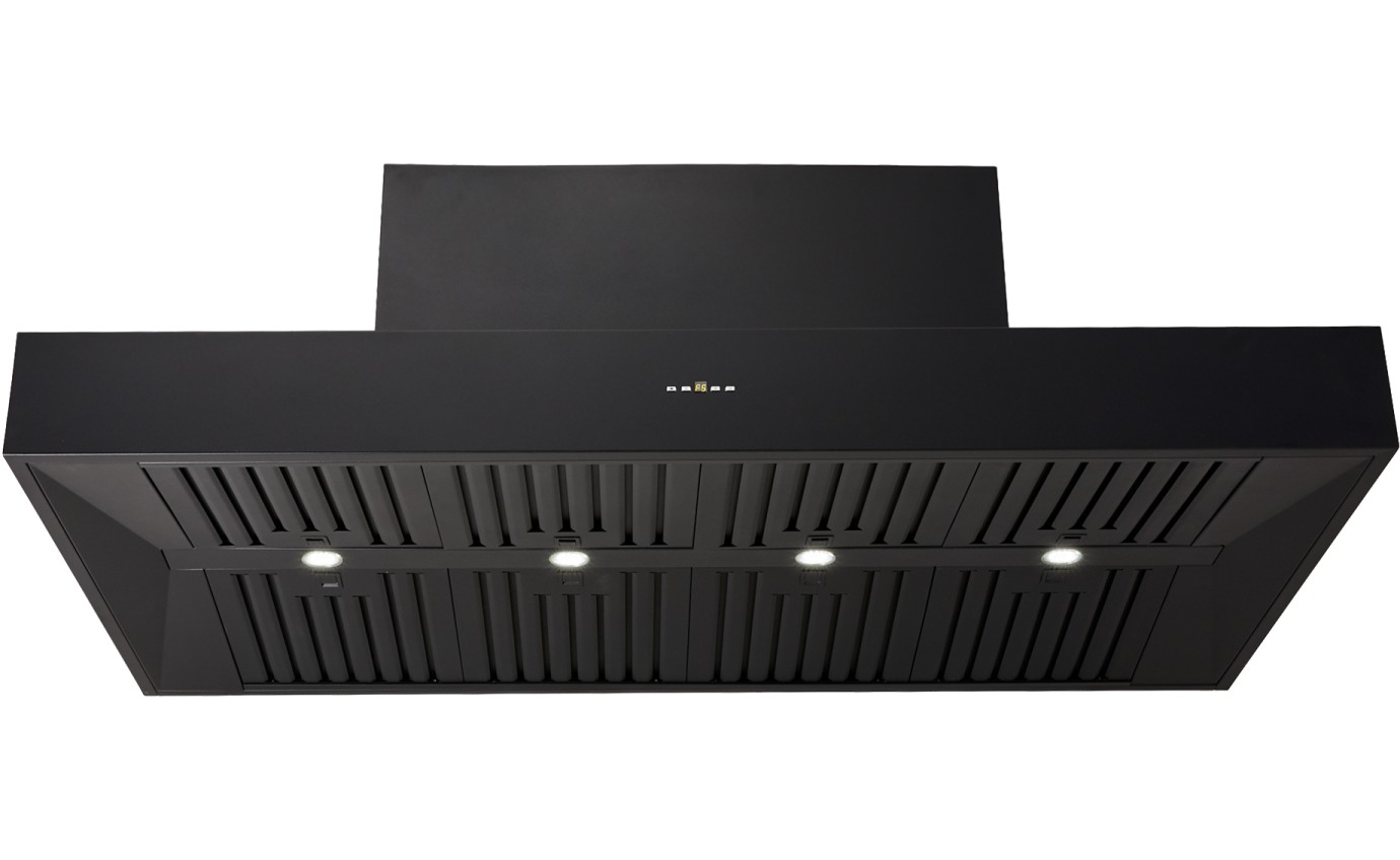 Schweigen Black BBQ Alfresco Rangehood 1500mm (Non Silent) CL7375B