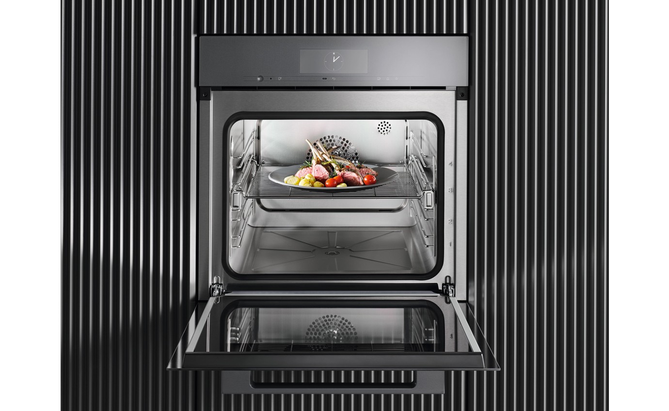 Miele 45cm PureLine Combi Steam Oven with HydroClean - Clean Steel DGC7840HCCS