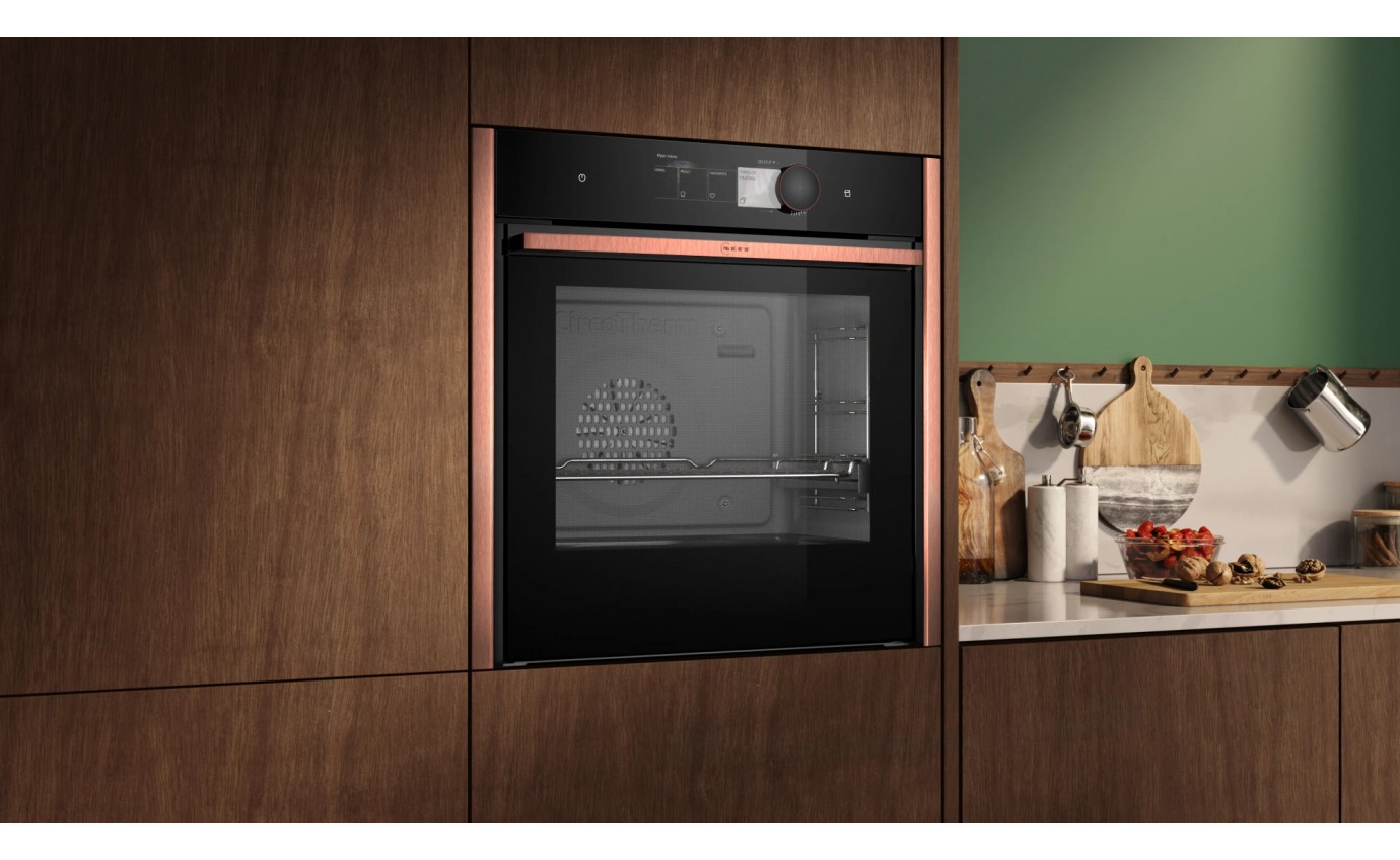 Neff 60cm N 90 Built-in Oven with Steam Function (Brushed Bronze) B69FY5CY0ABB