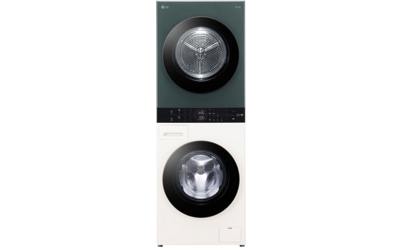 LG 12kg/9kg Wash Tower - Forest Green/Beige WWT1209FGB