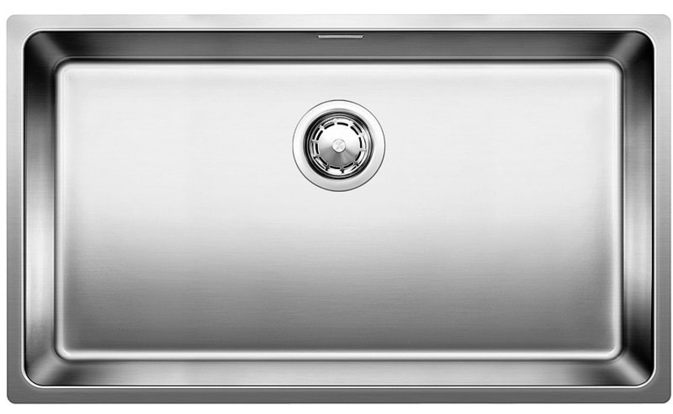 Blanco 70cm Single Bowl Undermount Sink with Overflow ANDANO700UK5