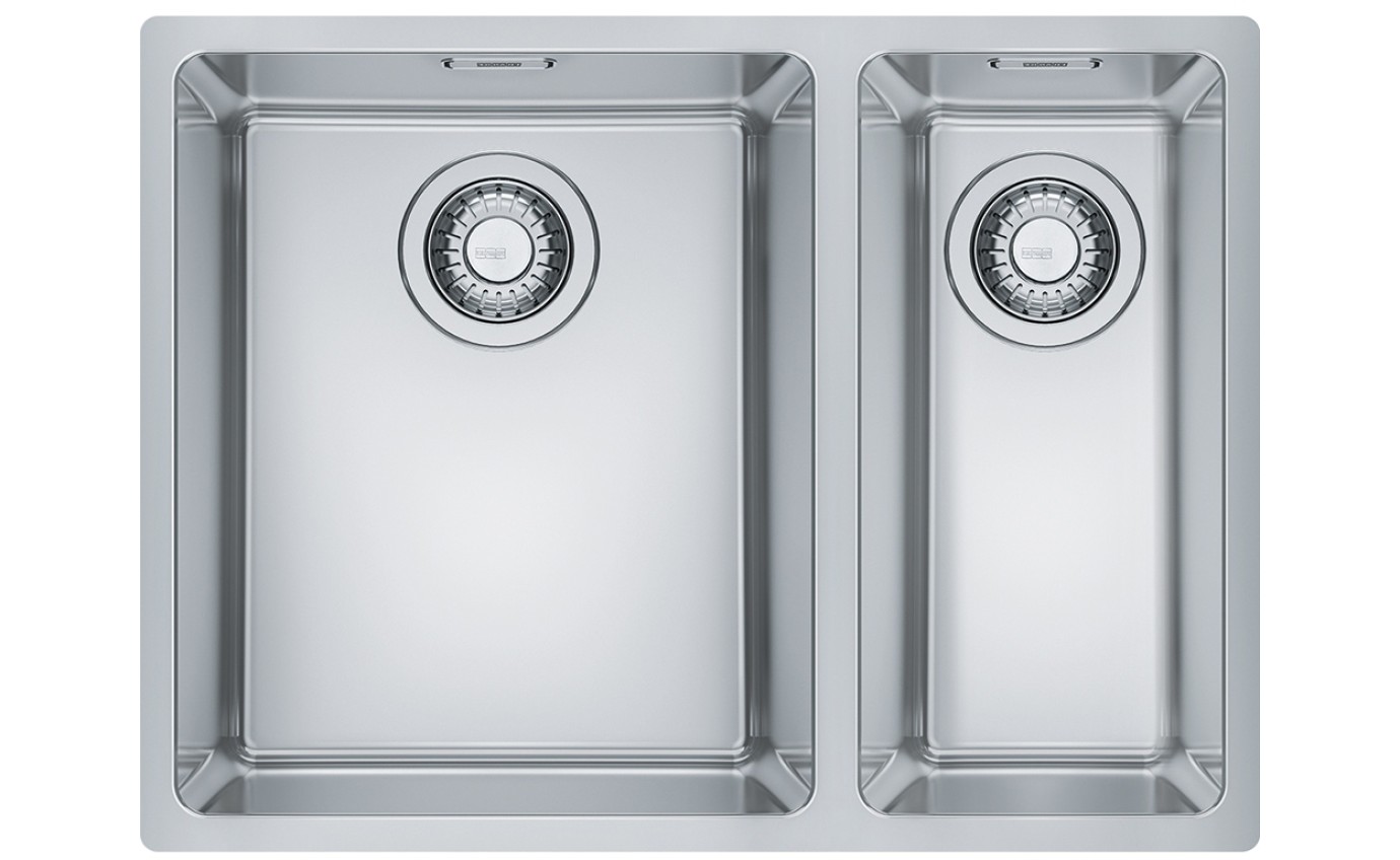 Franke Maris Double Bowl Sink MRX2603419SBR