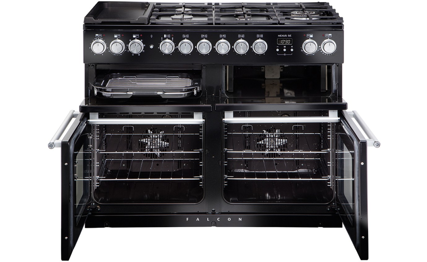 Falcon Nexus SE 110cm Dual Fuel Range Cooker NEXSE110DFBLCH