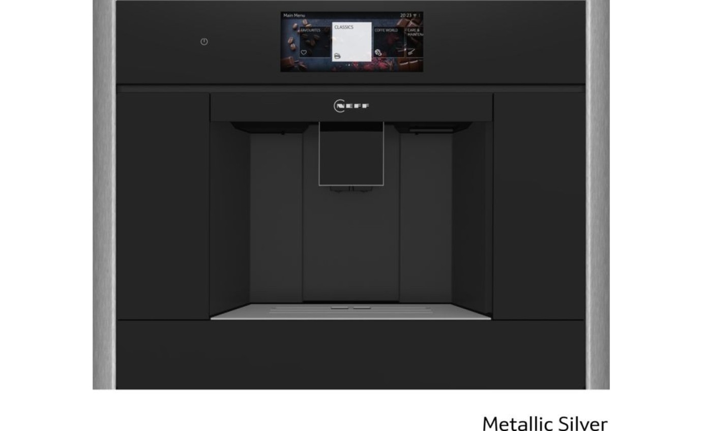 Neff Built-in Fully Automatic Coffee Machine (Metallic Silver) CL9TX11Y0MS