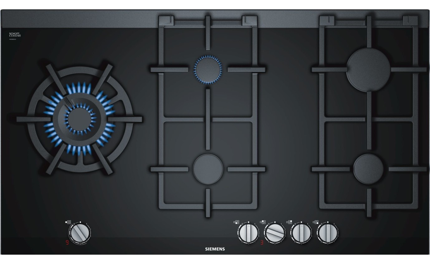 Siemens iQ700 90cm Gas Cooktop with StepFlame ER9A6SD70A