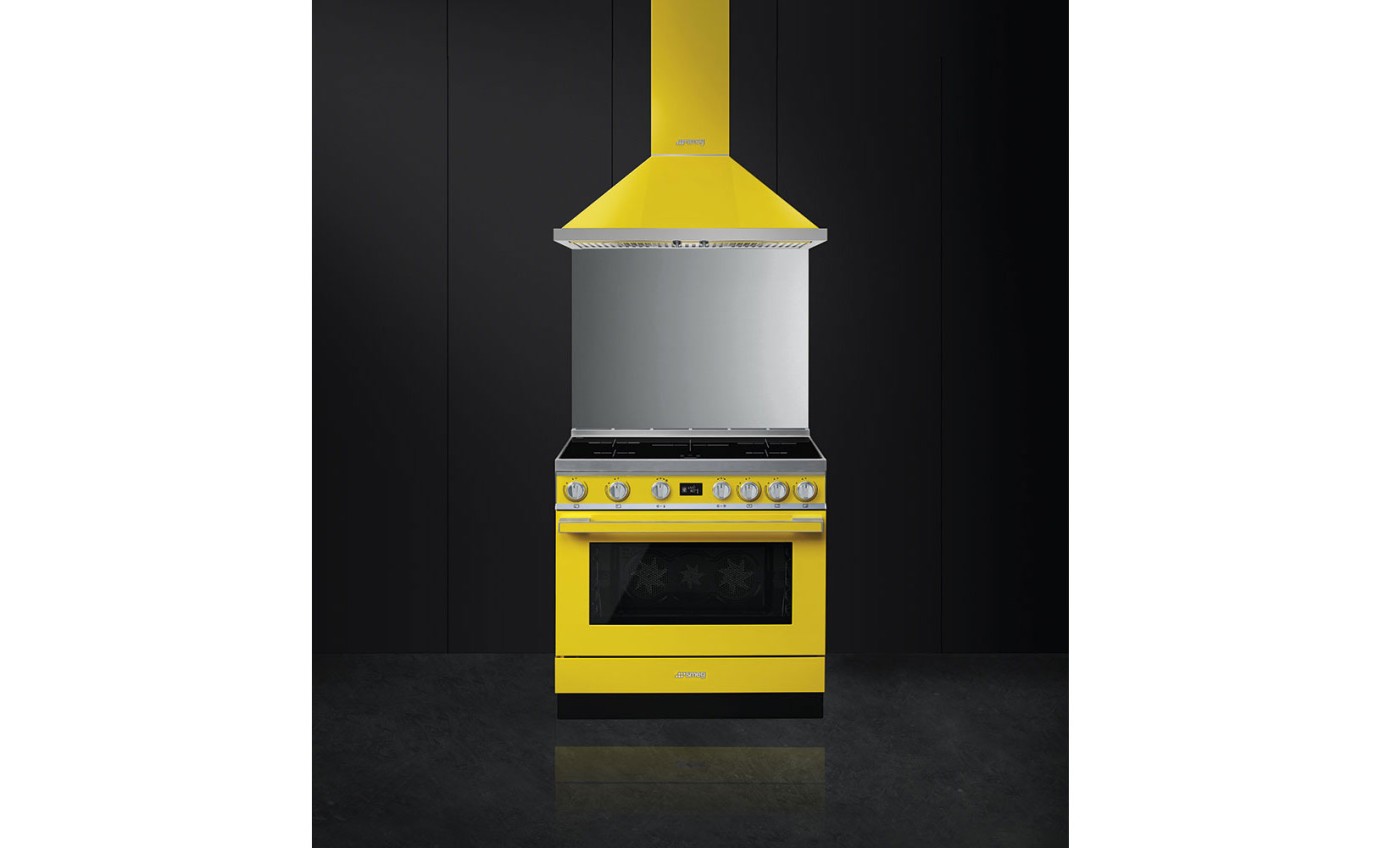 Smeg 90cm Portofino Freestanding Cooker (Yellow) CPF9IPYW