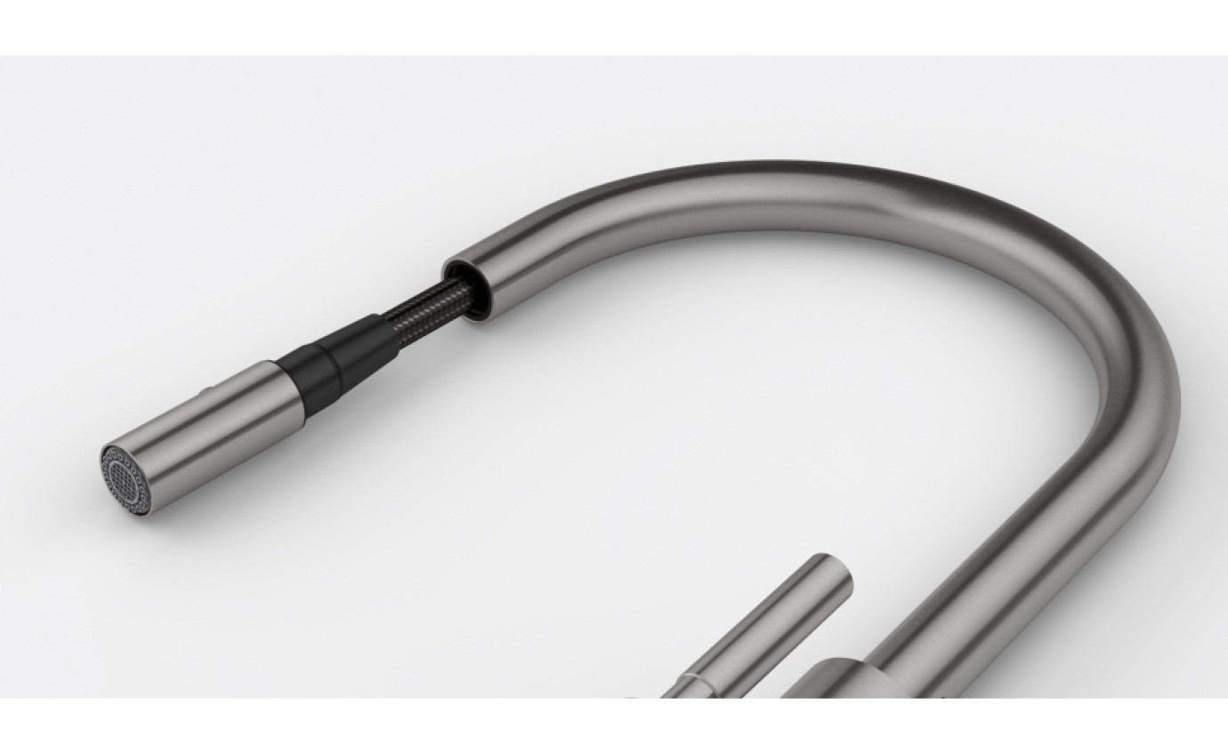 Franke Mythos Masterpiece Pull-Out Tap - Anthracite TA6701AN