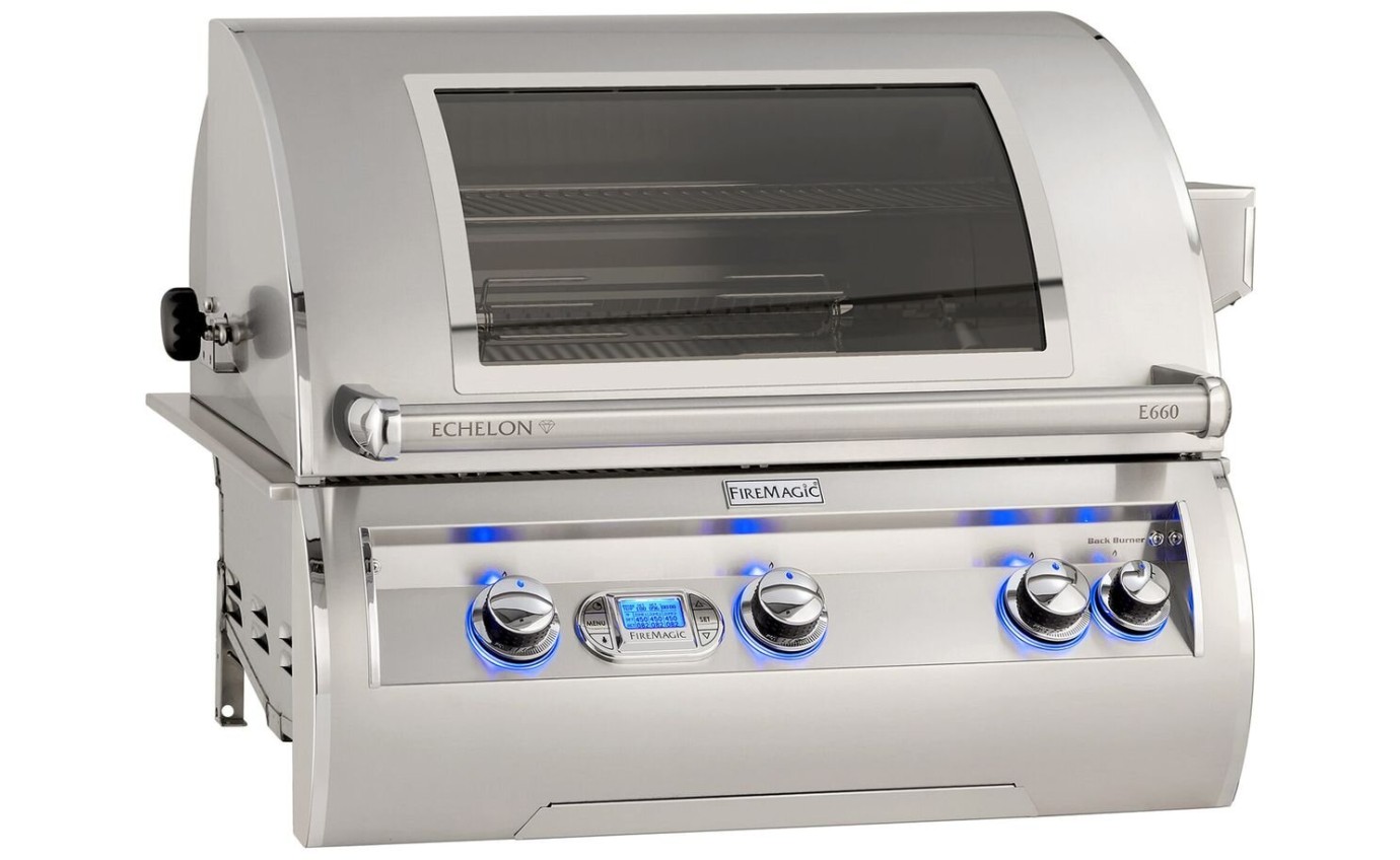 Fire Magic Echelon Diamond Built-In Grill E660I8E1PWAU