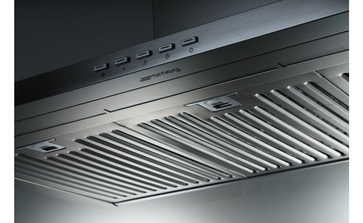 Smeg 90cm Canopy Rangehood SA940CXA