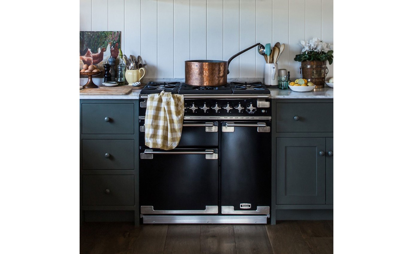 Falcon Elise 90cm Dual Fuel Range Cooker ELS90DFGBN Hart & Co.