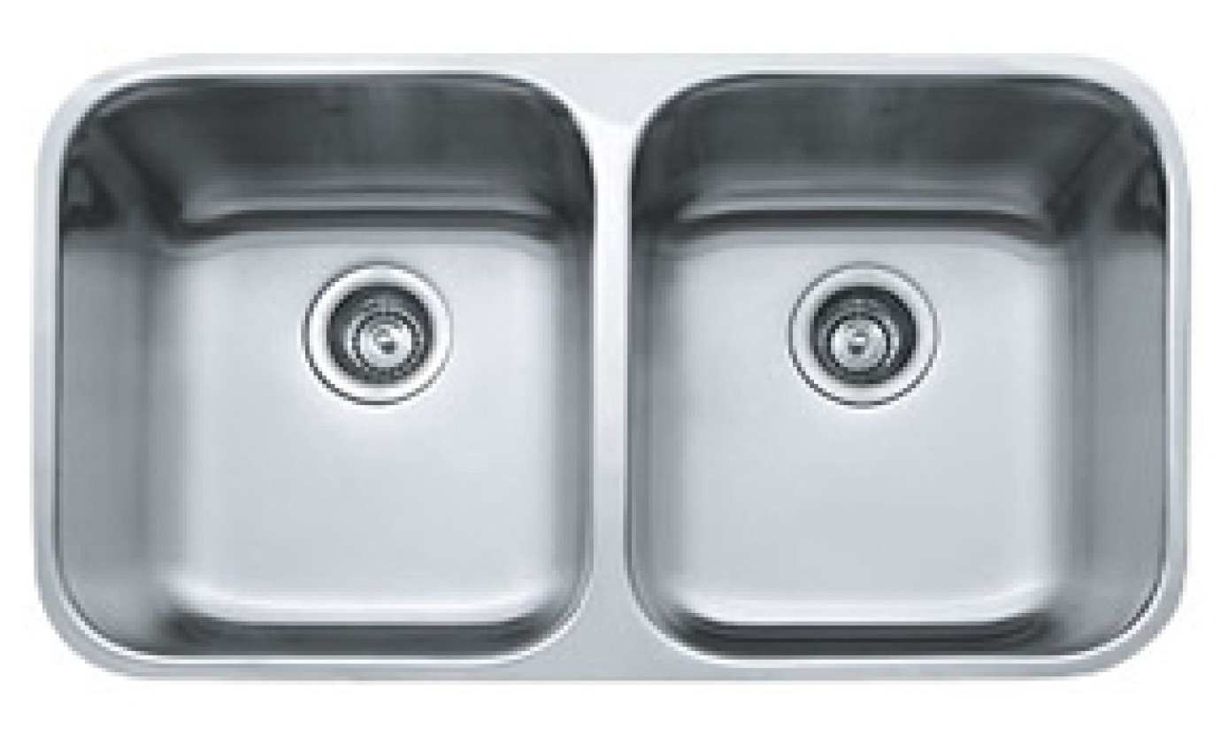 franke Steel Queen Double Bowl Sink SQX120D2