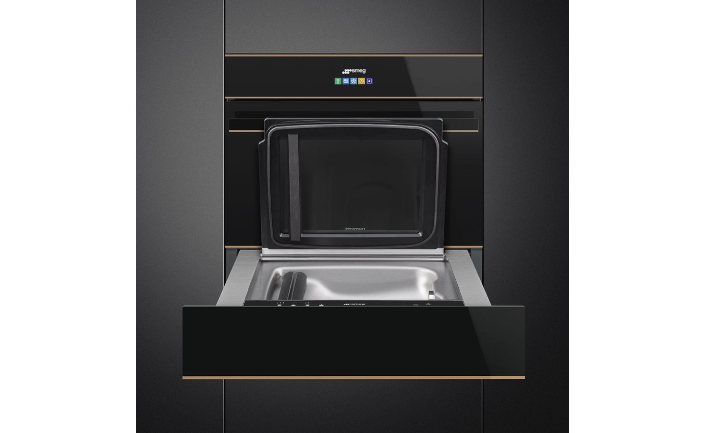 Smeg 45cm Dolce Stil Novo Built-In Blast Chiller SAB4604NR
