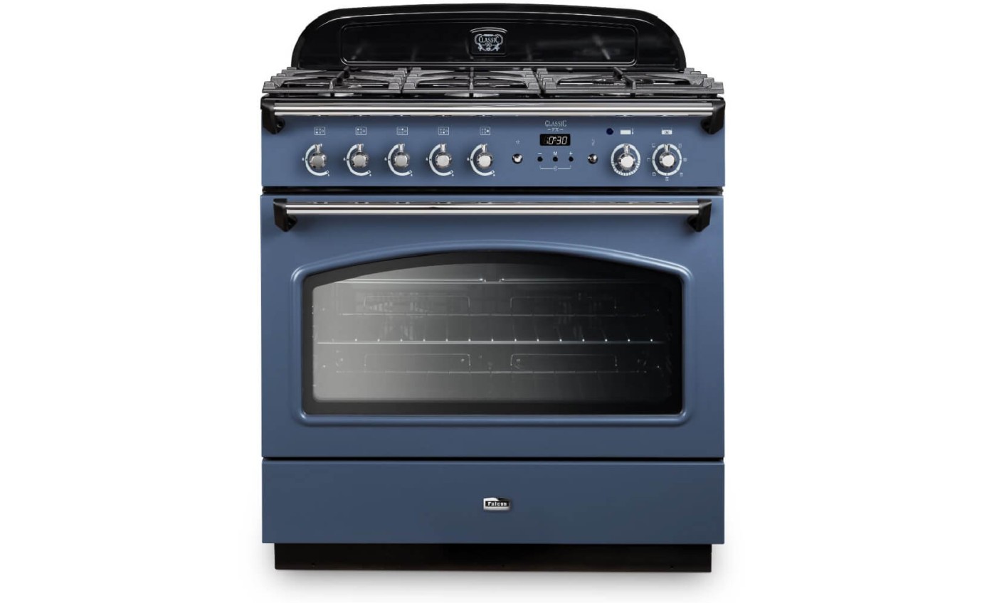 Falcon 90cm Dual Fuel Range Cooker CLA90FXDFSBCH