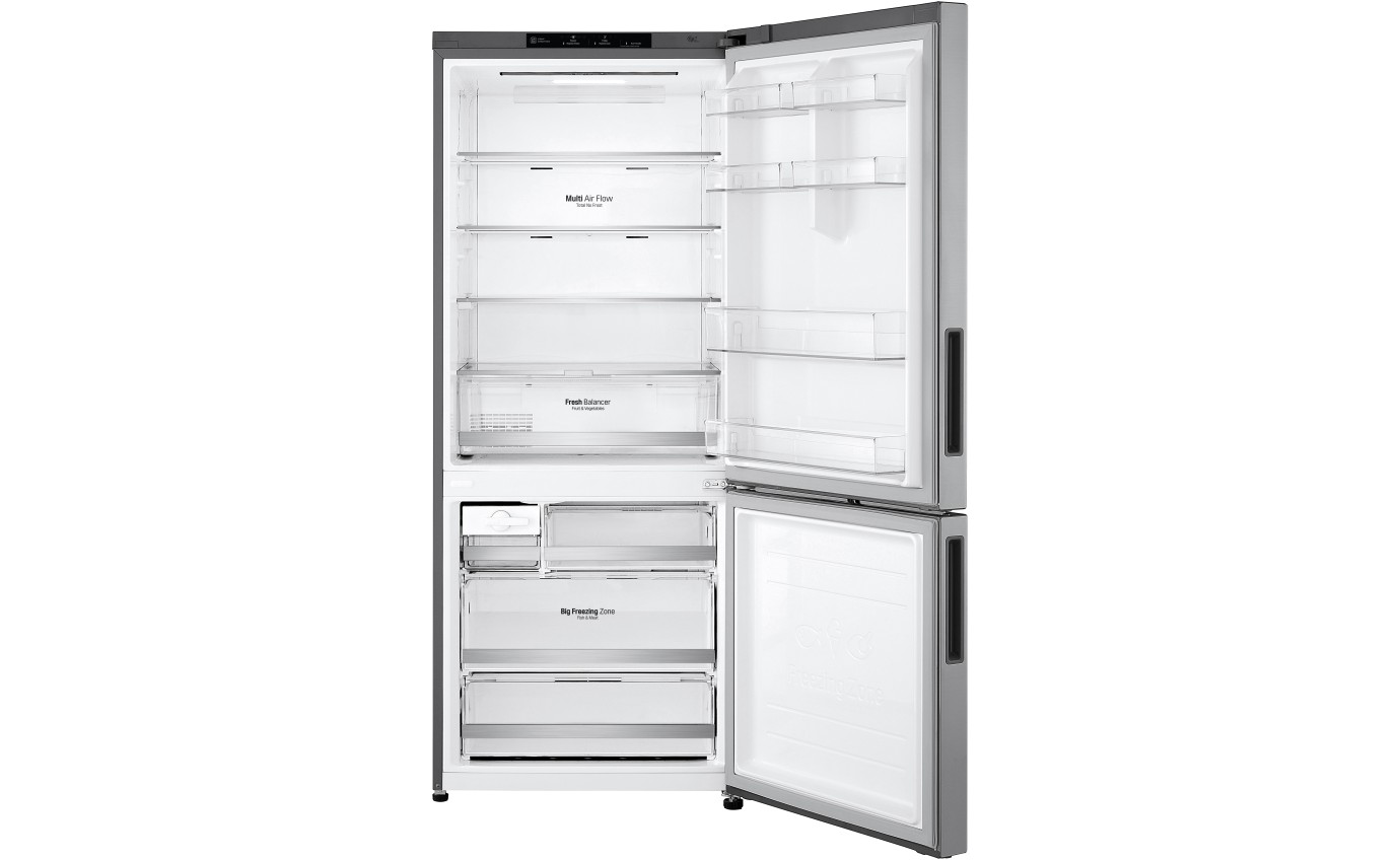 LG 420L Bottom Mount Fridge (Stainless Steel) GB455PL