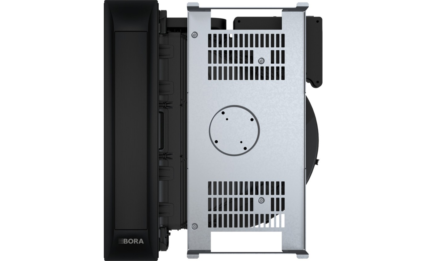 Bora Pro Cooktop Extractor System with Integrated Fan All Black PKAS3AB-C