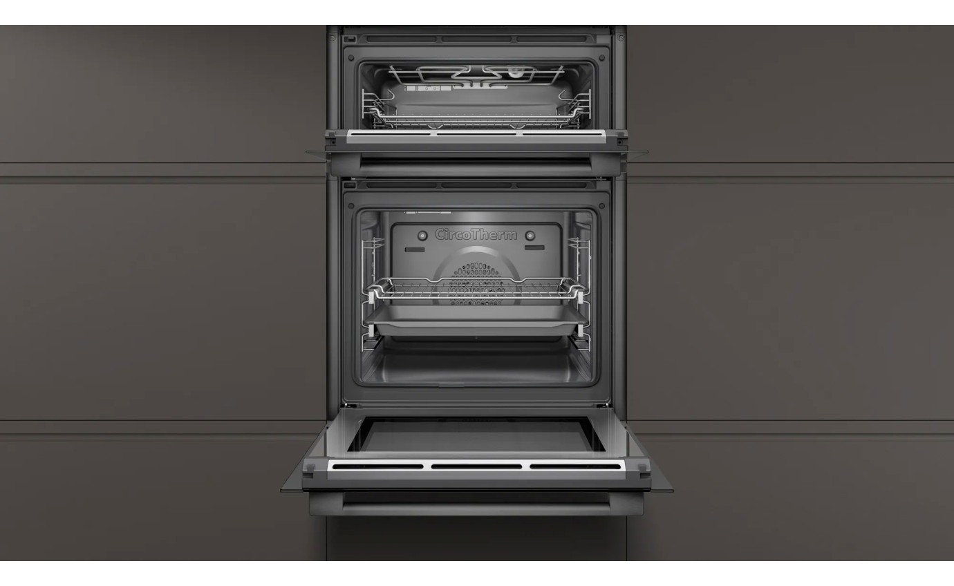 Neff Built-In Pyrolytic Double Oven (Graphite Grey) U2ACH7CG0A
