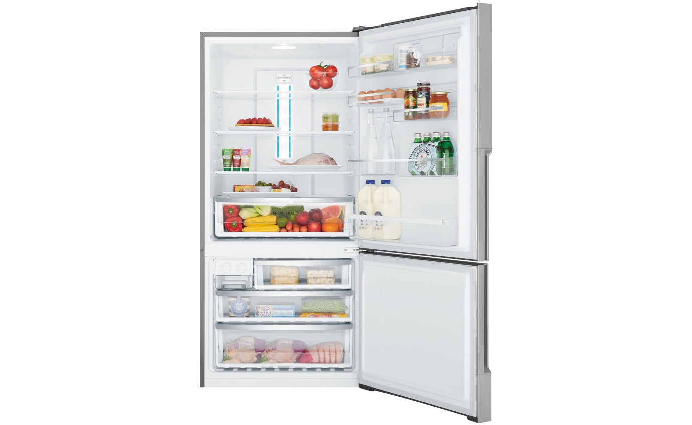 Westinghouse 496L Bottom Mount Fridge (Stainless Steel) WBE5300SCR