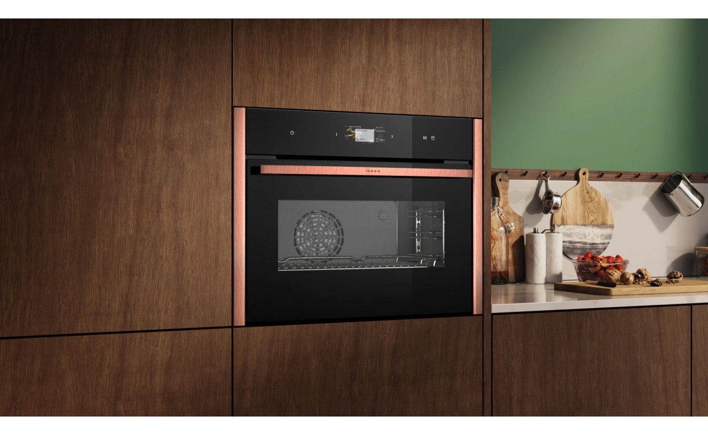 Neff 45cm N 90 Flex Design Compact Combi Steam Oven (Full Steam) - Metallic Silver C29FS31Y0AMS