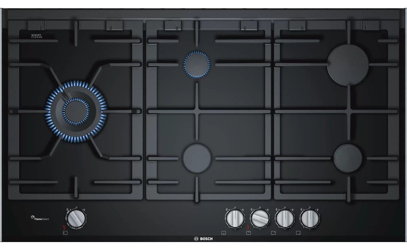 Bosch 90cm Gas Cooktop PRS9A6D70A