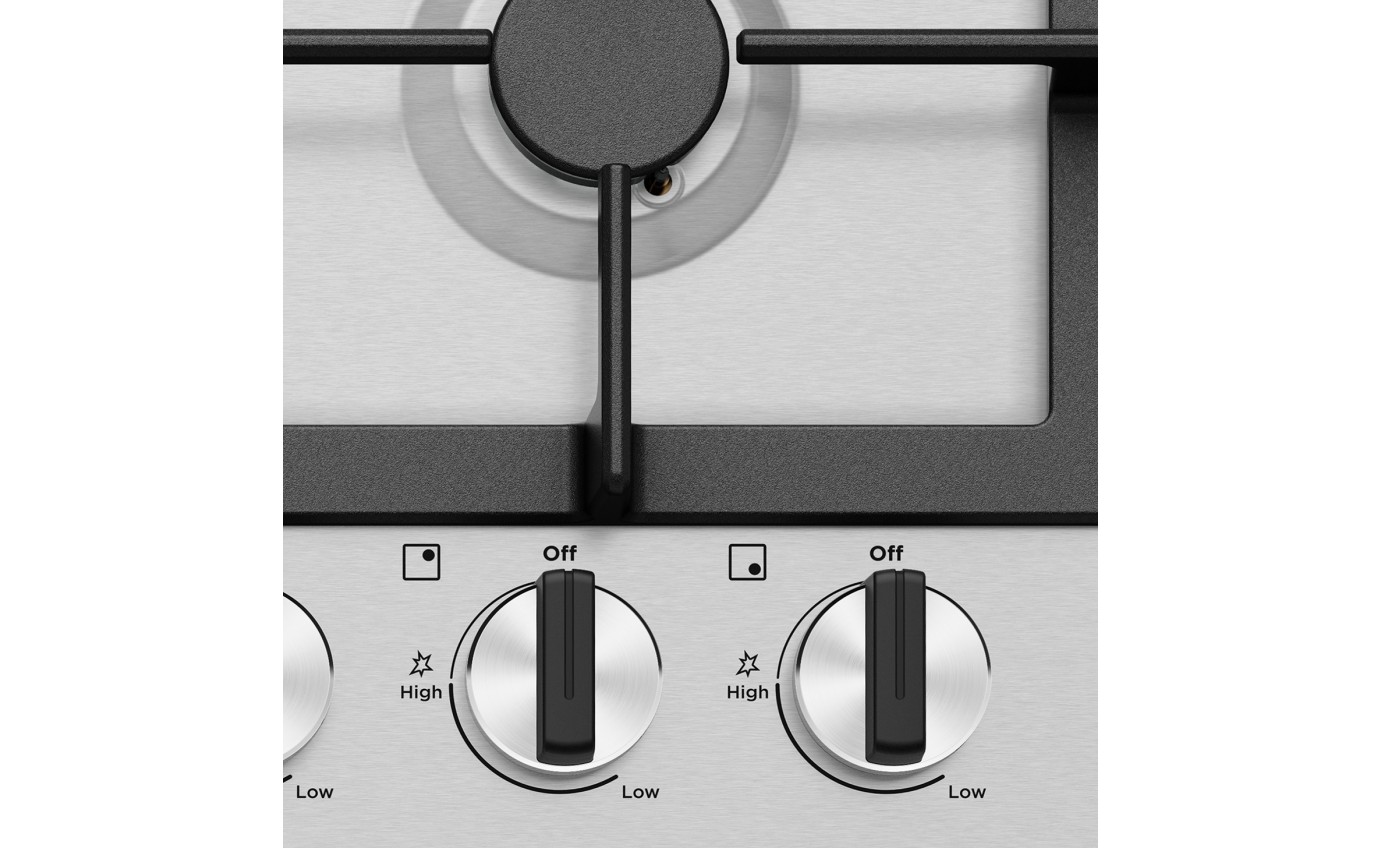 Westinghouse 60cm 4 Burner Gas Cooktop WHG644SC