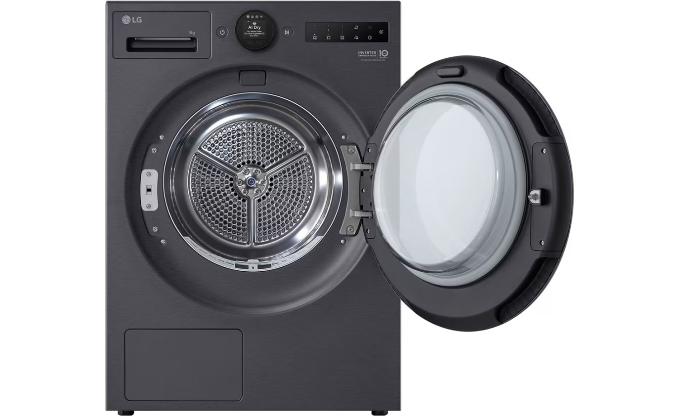 LG 9kg Series 9 Heat Pump Dryer DXH909MB