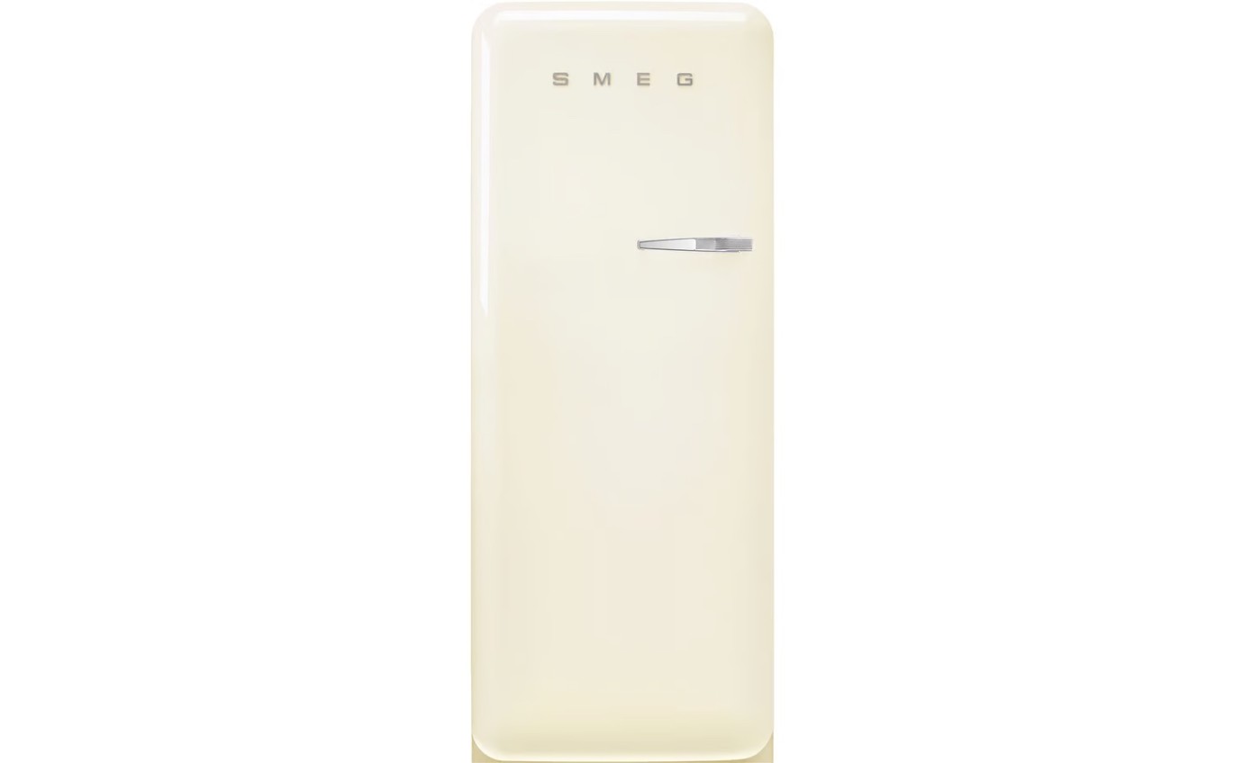 Smeg 270L 50s Style Retro Single Door Fridge (Cream) FAB28LCR5AU