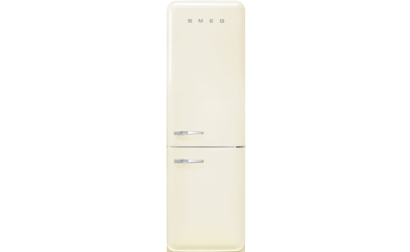 Smeg 331L 50s Style Retro Bottom Mount Fridge (Cream) FAB32RCR5AU