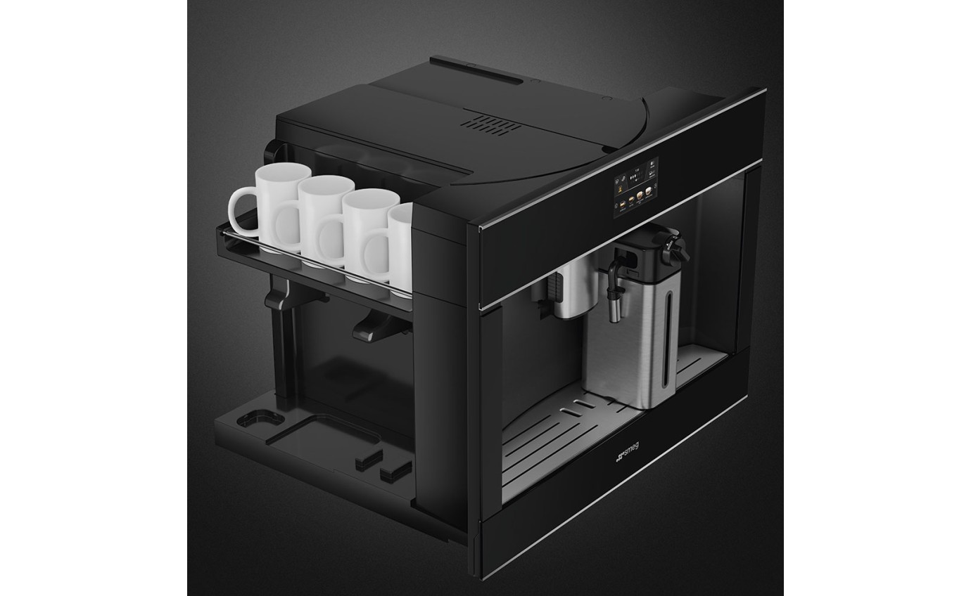 Smeg 45cm Dolce Stil Novo Built-in Coffee Machine CMS4604NX