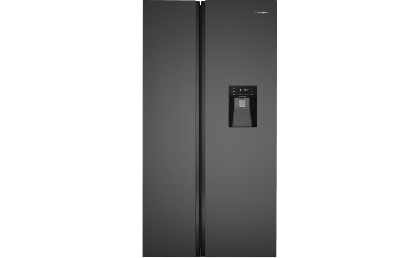 Westinghouse 619L Side by Side Fridge (Dark Stainless Steel) WSE6640BA