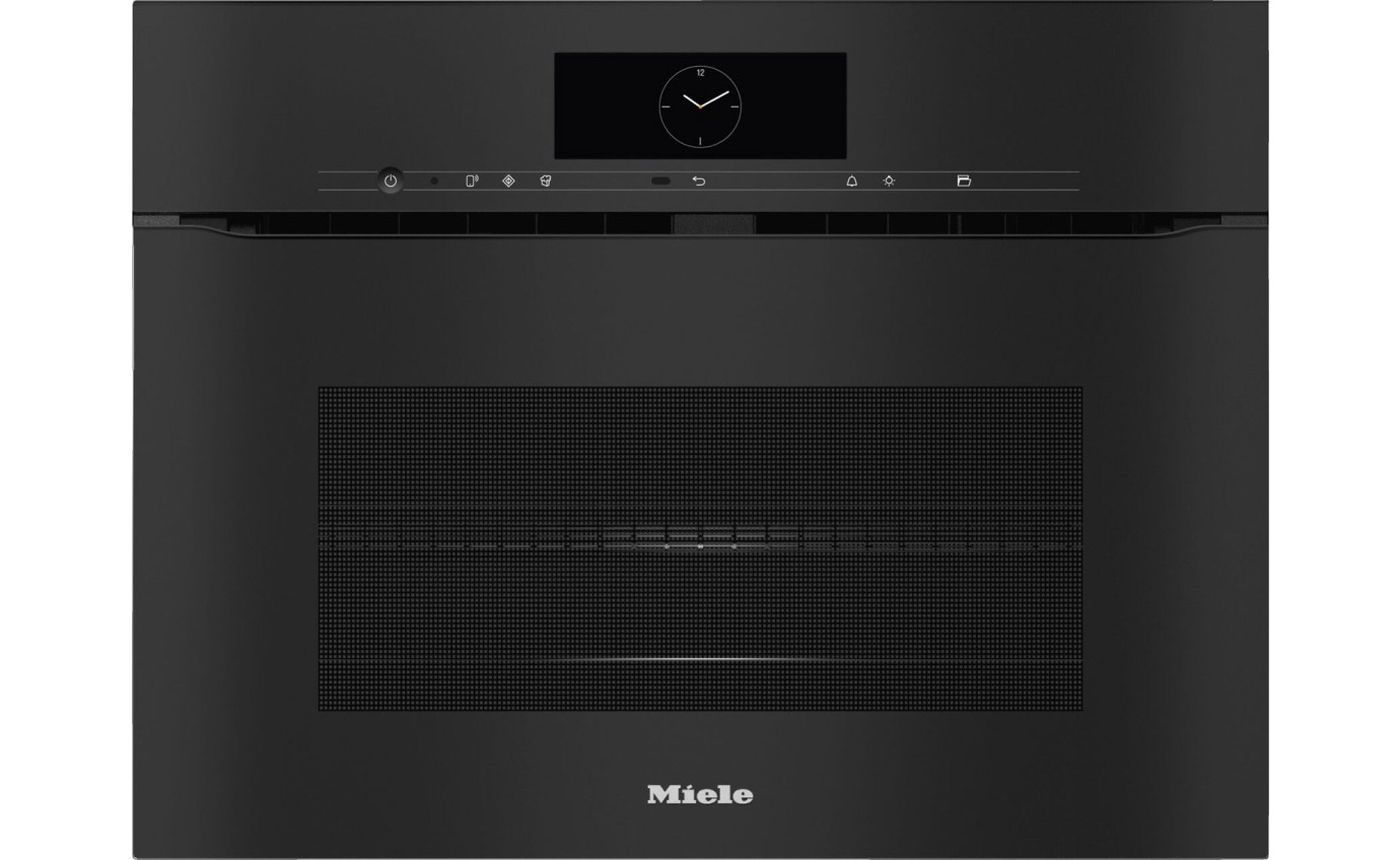 Miele 45cm ArtLine Combi-Microwave Speed Oven - Obsidian Black H7840BMXOB
