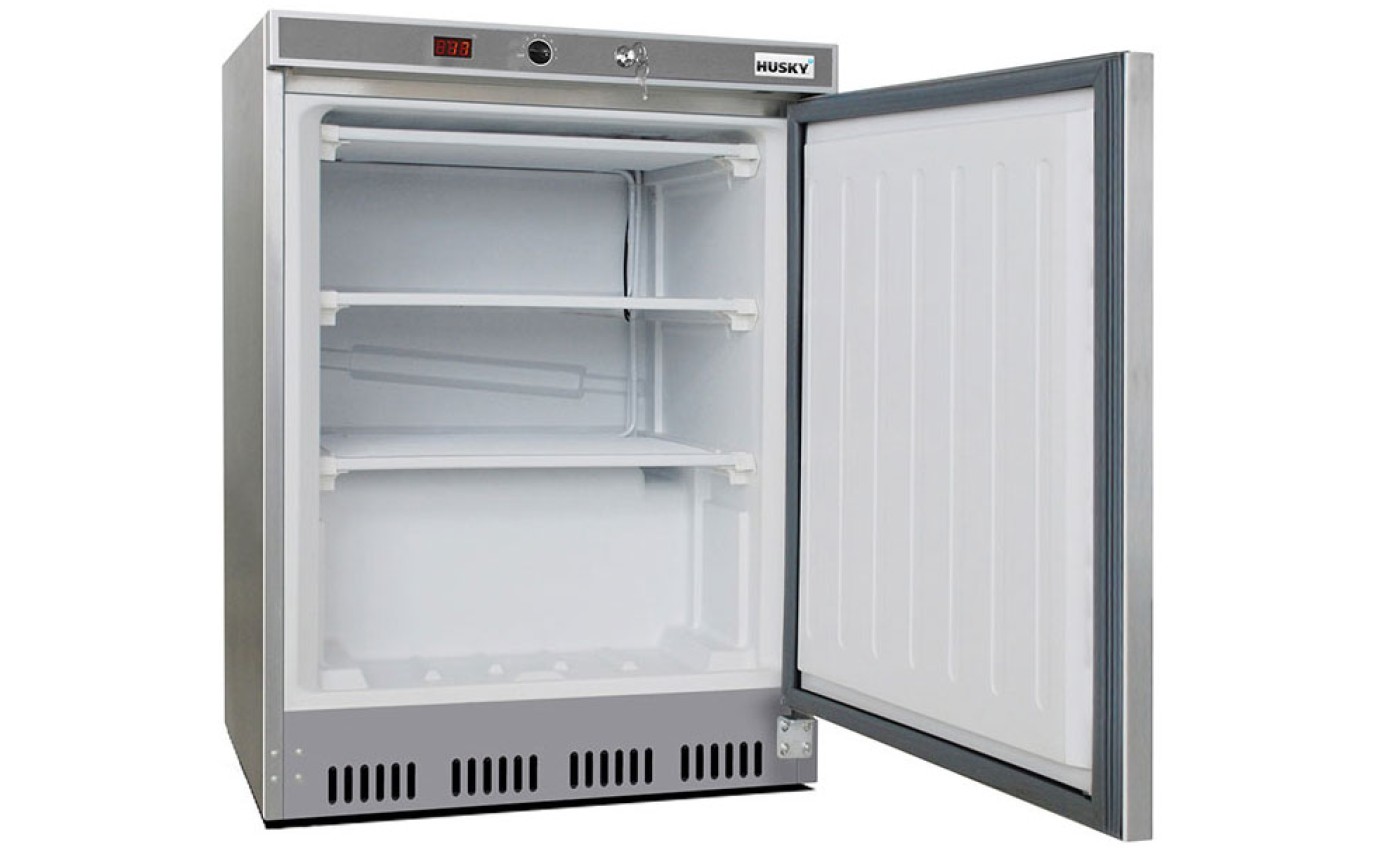 Husky 115L Single Solid Door Commercial Freezer FSS2HSDHT