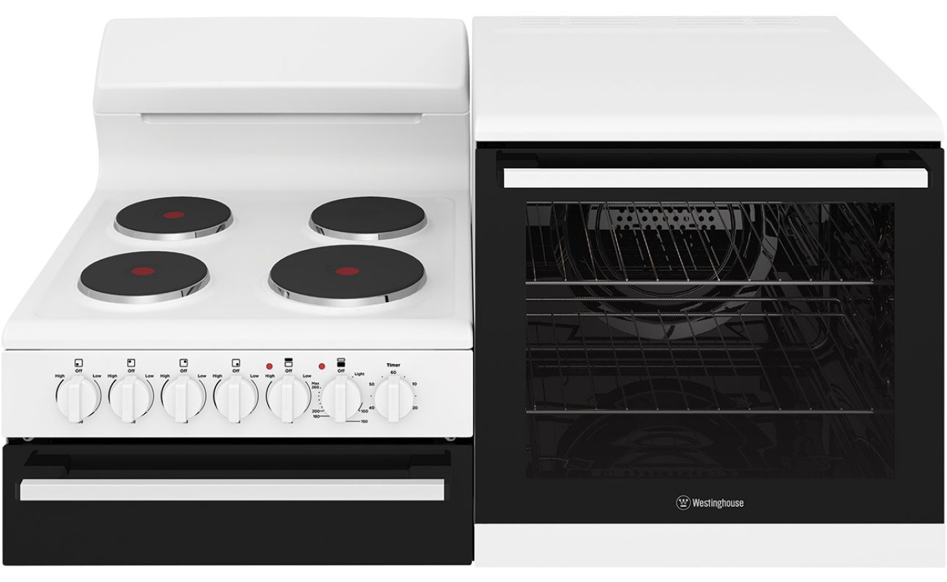 Westinghouse Electric Elevated Freestanding Cooker WDE132WCR