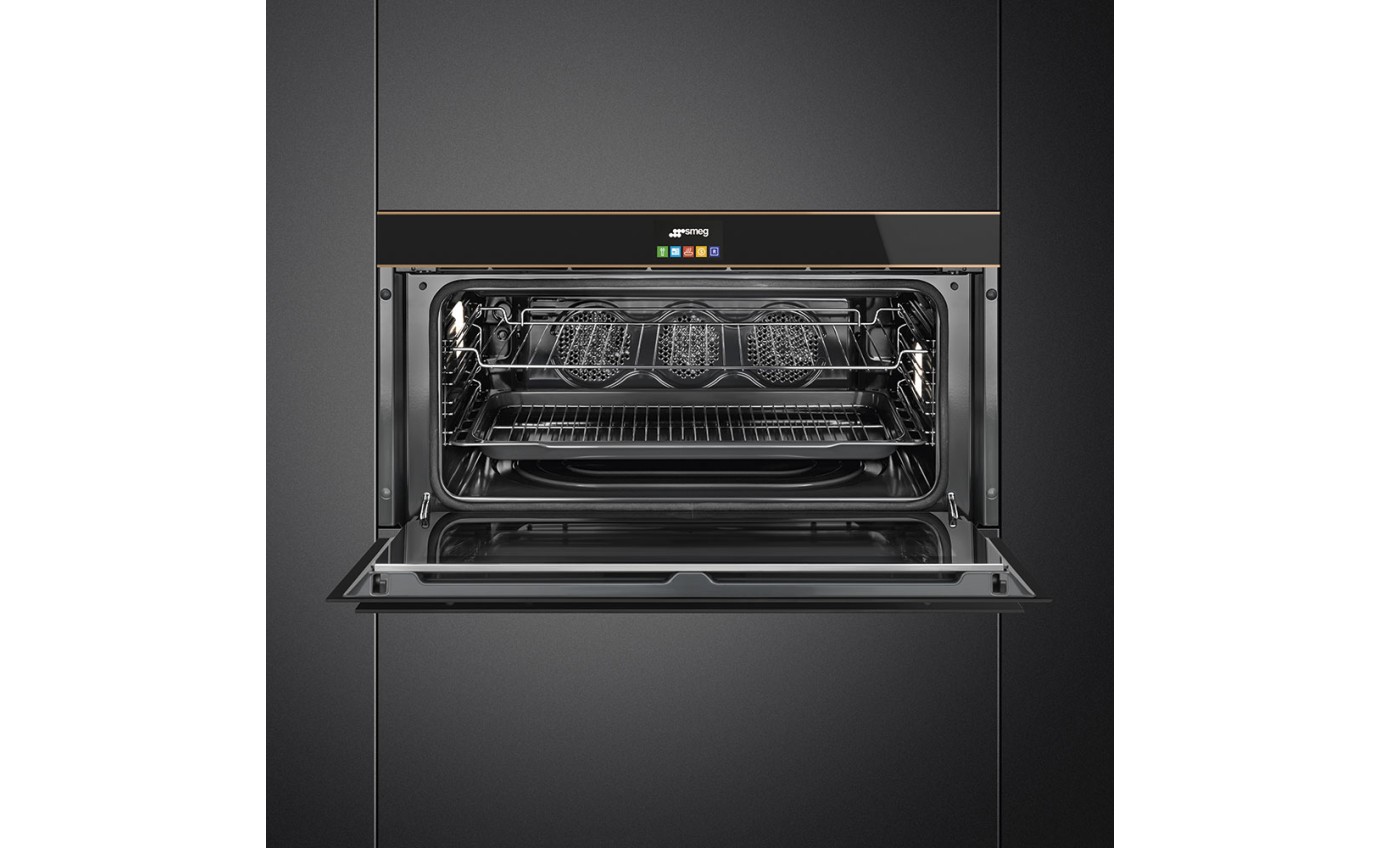 Smeg 90cm Dolce Stil Novo Thermoseal Oven SFPR9604NR