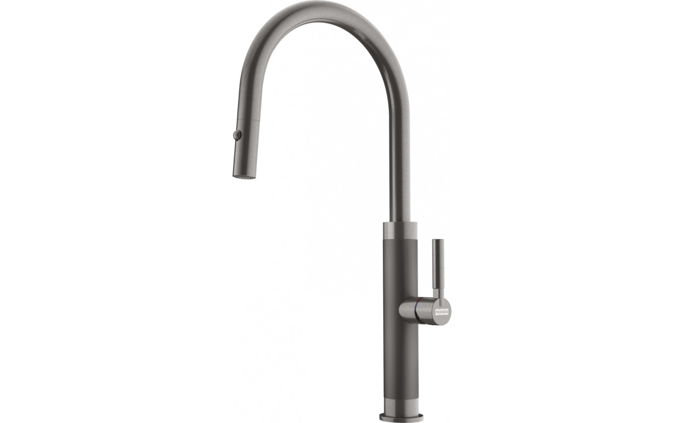 Franke Mythos Masterpiece Pull-Out Tap - Anthracite TA6701AN