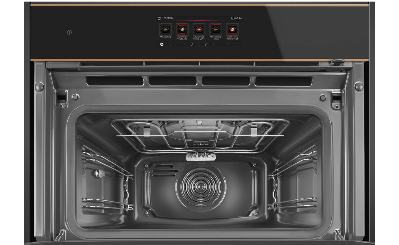 Smeg 45cm Dolce Stil Novo Combi Steam Oven SOA4606APNR