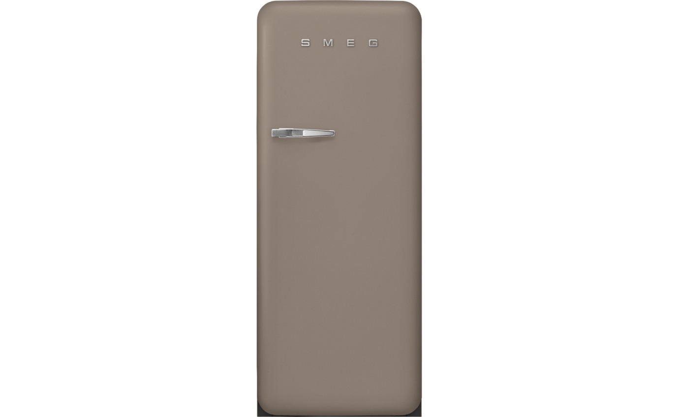 Smeg 270L 50s Style Retro Single Door Fridge (Taupe) FAB28RDTP5