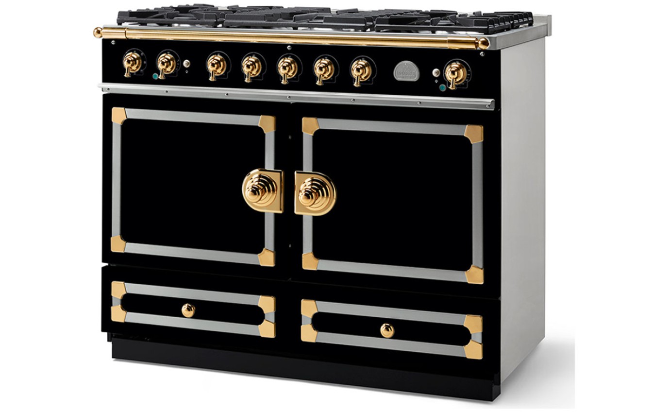 La Cornue CornuFe 110cm Dual Fuel Range Cooker CFE110DFBLBN