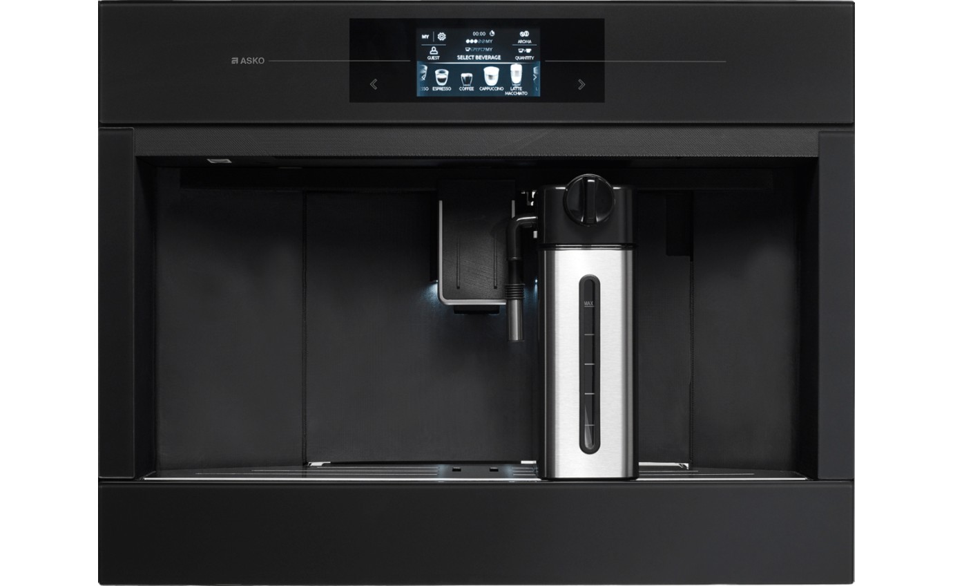 Asko 60cm Built-In Coffee Machine (Black Pearl) CM8478G
