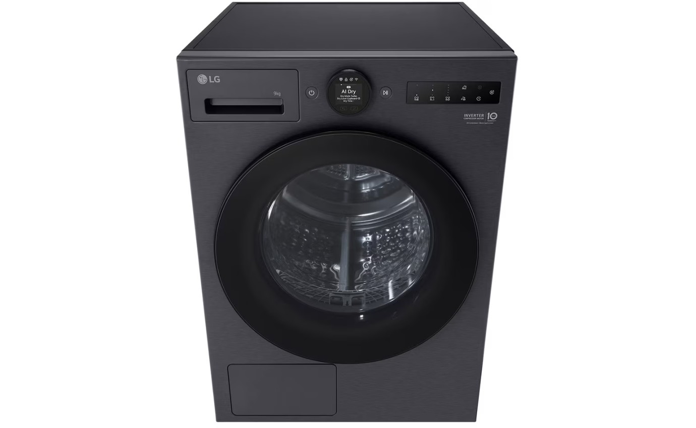LG 9kg Series 9 Heat Pump Dryer DXH909MB