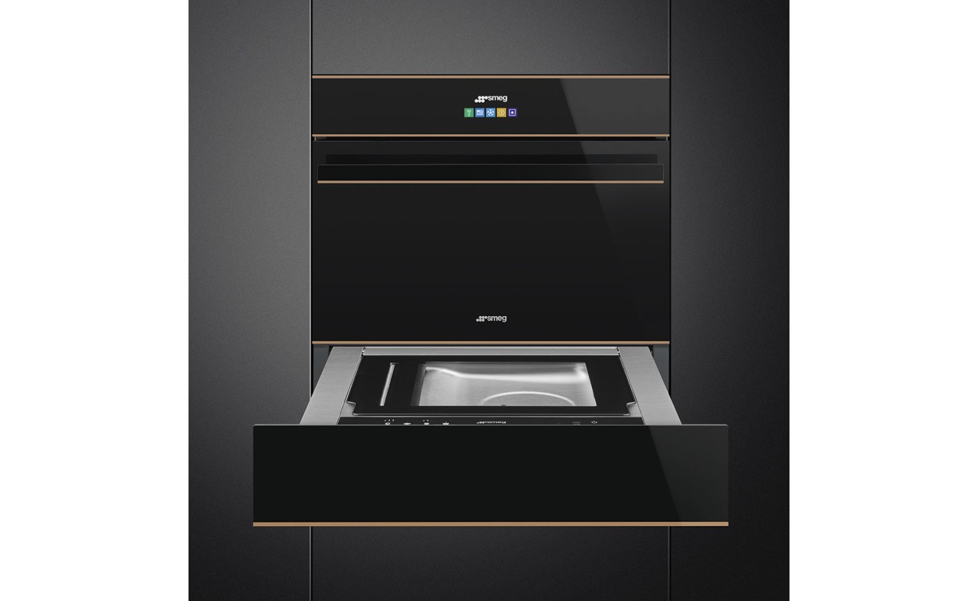 Smeg 45cm Dolce Stil Novo Built-In Blast Chiller SAB4604NR
