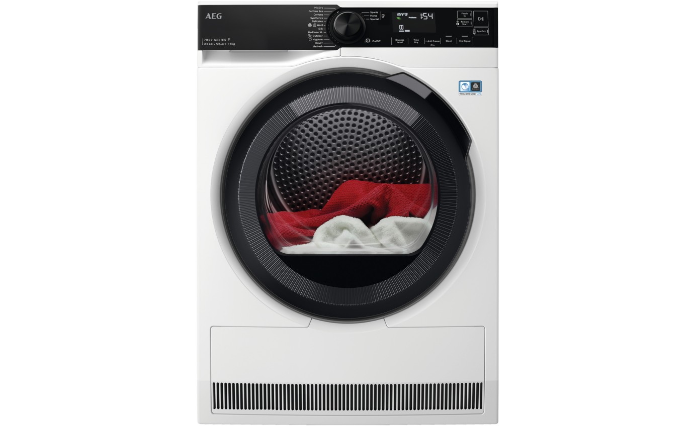 AEG 8kg Heat Pump Dryer T738A4OBC