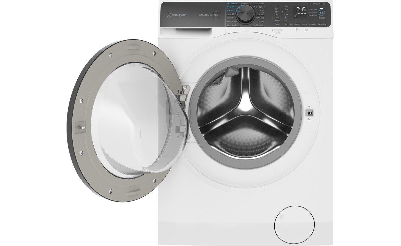 Westinghouse 10kg Front Load Washing Machine WWF1044M7WA
