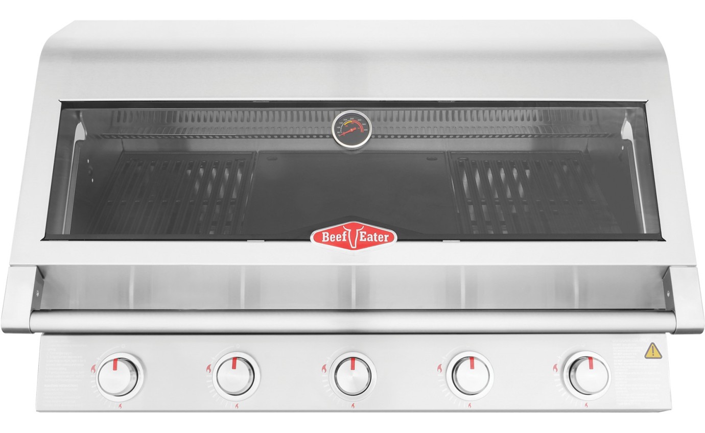 BeefEater 7000 Classic 5 Burner Built In LPG Gas BBQ BBG7650SA