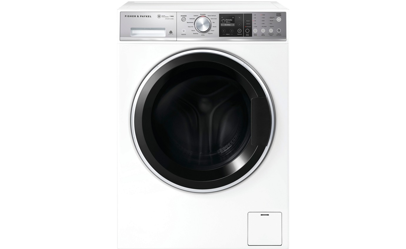 Fisher & Paykel 11kg Series 9 Front Loader Washer, ActiveIntelligence™, Steam Care WH1160F2