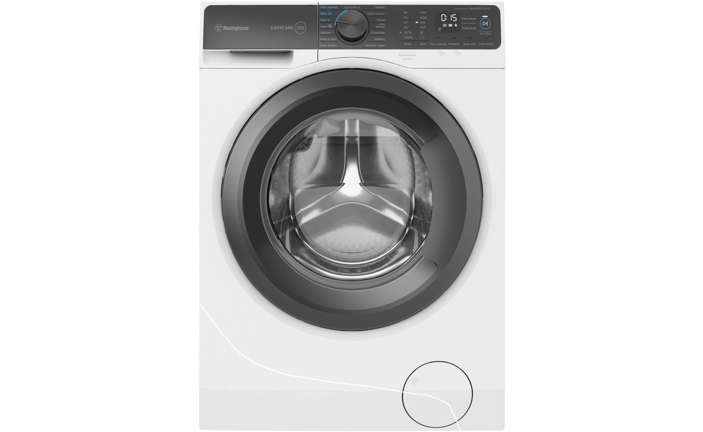 Westinghouse 10kg Front Load Washing Machine WWF1044M7WA